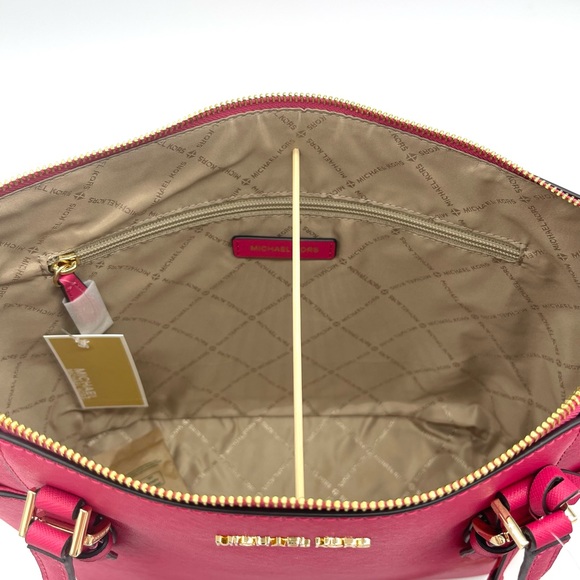 Michael Kors Large Charlotte Tote Bag & Continental Wallet Wristlet - Picture 6 of 10